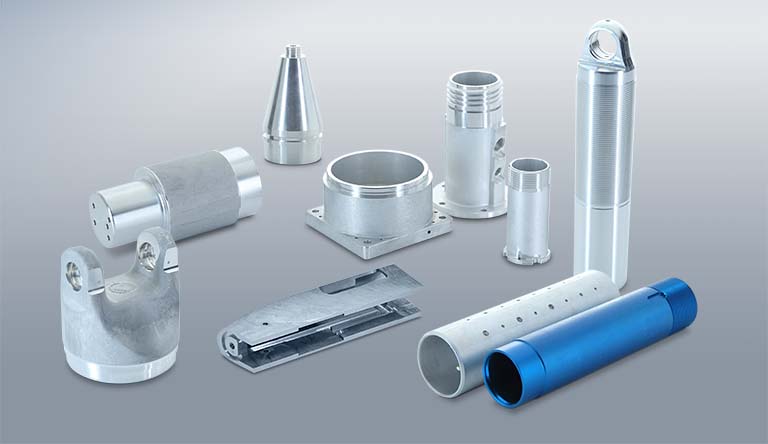 Aluminum and steel impact extruded parts